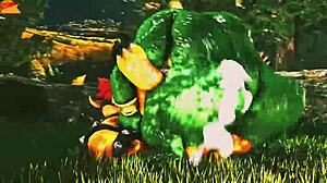 Moonwulf的狂野毛茸茸群交动画让我大开眼界