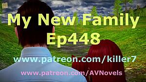 My new family explores big tits adventures