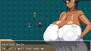 Tanned girl Natsuki gets happy ending with Lord Impregnaria defeated in ep 16