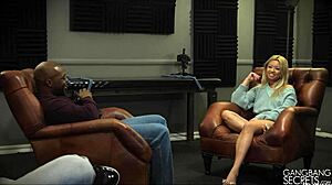 Interview with ASIAN MEGA SLUT Gia Dibella TEASING BIG TITS