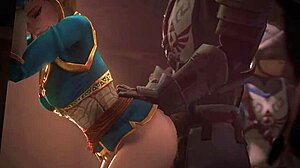 I satisfy overwatch tifa and her friends in hentai