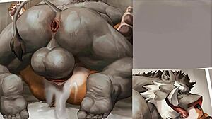 Intense Sex With Furry Characters In Gay Furry Porn!