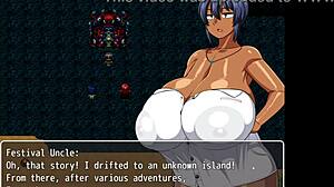 Tanned girl Natsuki gets happy ending with Lord Impregnaria defeated in ep 16