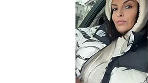 Milf mommy with tattoo on her knees