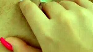 i masturbated to orgasm home alone with my big tits