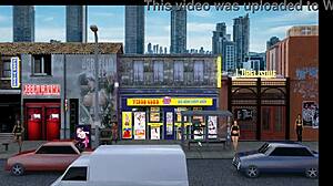 nasty city hentai game with curvy fat babe in bdsm outfit 😈