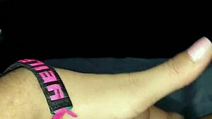 Masturbating Shaved Pussy While Watching Gay Milf Creampie Porn Movie