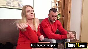 Fucking Cuckold Loser's Hot Pregnant Girlfriend for Cold Hard Cash