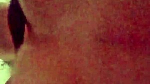 i filmed my neighbor riding but she caught me and moaned loudly with her big tits