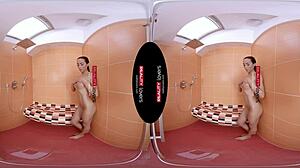 realitylovers shower allurement with anna in pool pov scene