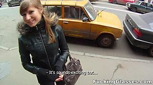 Fucking Glasses - Wannabe Model Alice Gets Pounded Hard Teen-Porn