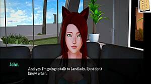 my new family 195 - redhead teen 18+ explores big tits and ass in erotic 3d game