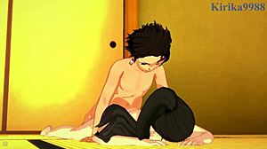 Hinatsuru Makio Suma Tanjiro Intense Creampie Sex In 3D Hentai.