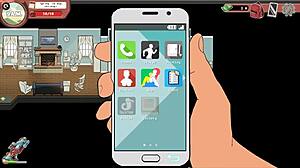 Nerdy girl gives PUBLIC HANDJOB to MONSTER COCK in library