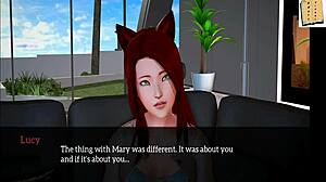 my new family 195 - redhead teen 18+ explores big tits and ass in erotic 3d game