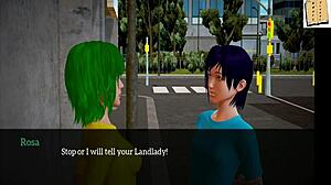 my new family 195 - redhead teen 18+ explores big tits and ass in erotic 3d game