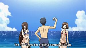 want to see the satake sisters in bikinis on the beach?