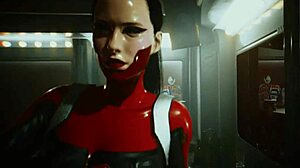 i watch the female tyger claw in hammer club sex scene from cyberpunk 2077 ultra settings