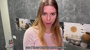 Step Mom Forces Me to Clean Up and Finish