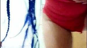 Happy birthday stepbro! Here's your gift: my homemade porn video flashing my divine silhouette!