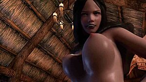 i love watching serana vampire ride cock in skyrim parody