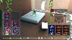 In the steamy nightclub, Poppi and Ari fuck passionately