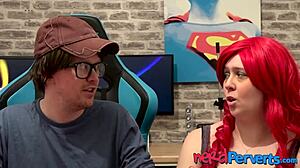 Uk Milf Devon Breeze Sucks Big Cock Deepthroat In Voyeur Audition