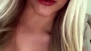 Big tits teen plays with dildo and vibrator