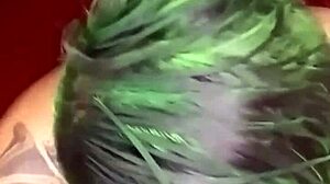 look at this mexican joker cosplay guy masturbating his cock