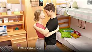 University of Problems: Sara's Love Route 2 in 3D Homemade Action