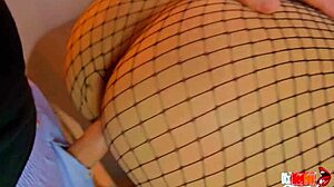 Wow, Sexy Brunette Teen Seduces Lucky Guy with Porn!