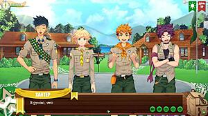 Game Friends Camp Episode 24: Twinks Collect Information With Russian Voice Acting
