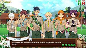 Game Friends Camp Episode 24: Twinks Collect Information With Russian Voice Acting
