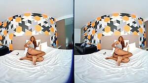 In this 3d vr porn, fat guy and I get really horny with dildo and masturbation.