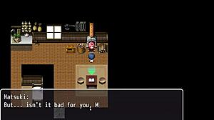 Tanned Girl Natsuki in Hentai Game Ep 13 Gets Massive Tits Covered in Cum