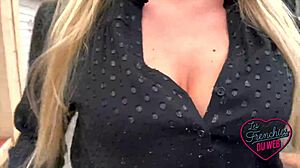 Anita, the sexy French brunette, craves wild bedroom action