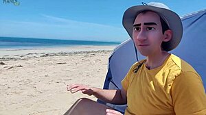 Step gay dad in cartoon series shows twink ass worship and footjob fun