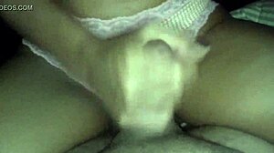 my skinny latina wife jerks off in panties till she cums