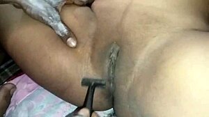 kajal gets her tight pussy cleaned with dirty hindi voice action!