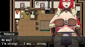 uma garota ruiva vai salvar o garoto que ama de um grupo de bandidos - rebecca and the sword of nasty curses - parte 1