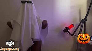 Shemale Dominates Dude's Ass with Raw Power in HD Lingerie Scene