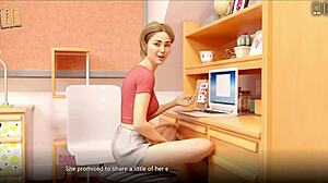 University of Problems: Sara's Love Route 2 in 3D Homemade Action