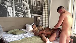 brianna dymond takes 2on1 dvp with cum swallow