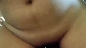 Gorgeous babe with big tits rides monster cock deep in cowgirl