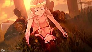 Kindly Miquella stars in Anna Anon 3D hentai animation