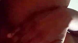 fucking my pretty and fat pussy with creampie 😍