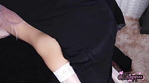 i cant resist cuming in her young dripping pussy even tho she's skinny