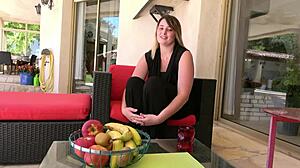 i joined davina and candies for our first ffm anal trio.