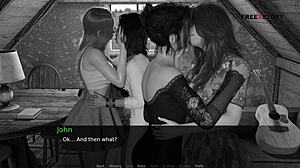 Nurse Cora's group sex with John 😈