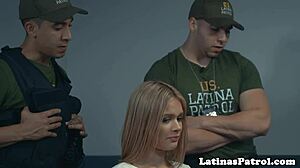 gorgeous latina babe cockriding in interview